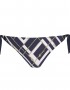Marie Jo Bikini Briefs Waist Ropes, Saranji 1006654, Γυναικείο Κυλοτάκι Μαγιό με δέσιμο σε navy style, MAJESTIC BLUE